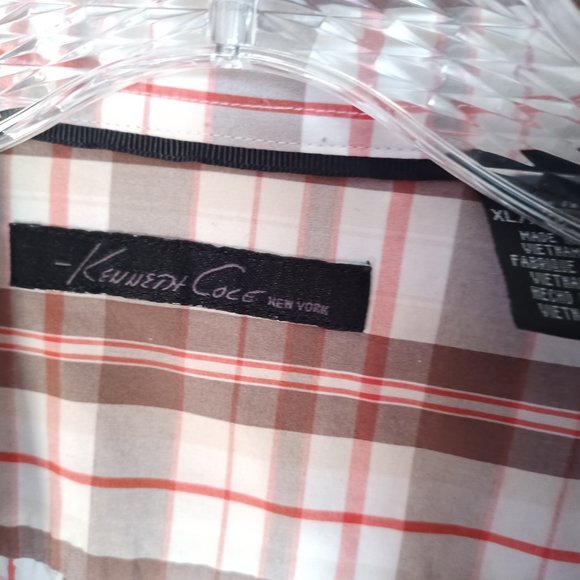 100% cotton XL Kenneth Cole shirt - Picture 2 of 3